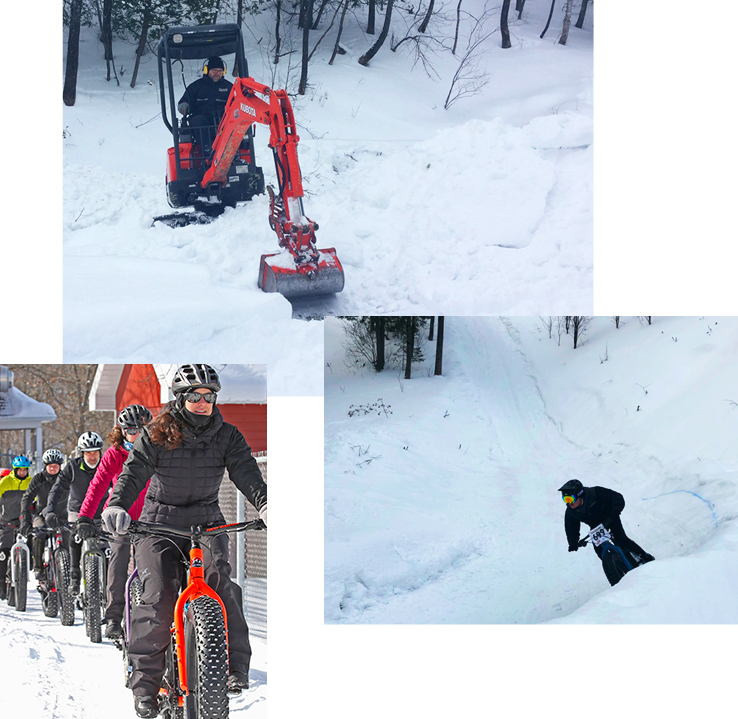 Aménagement Sentiers-Verts - Service d'aménagement et entretien de sentiers de Fatbike