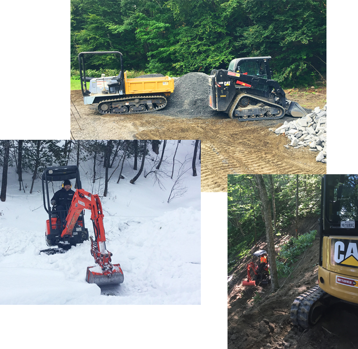 Aménagement Sentiers-Verts - Aménagement et entretien de sentiers pédestres, vélo de montagne, rehaussement, Fatbike et construction de structure de bois